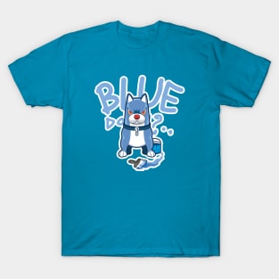 BLUE Dog T-Shirt